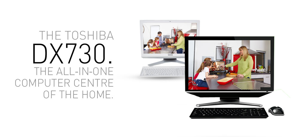 Toshiba All-In-One 23" DX730 PQQ11A-008002 Computer