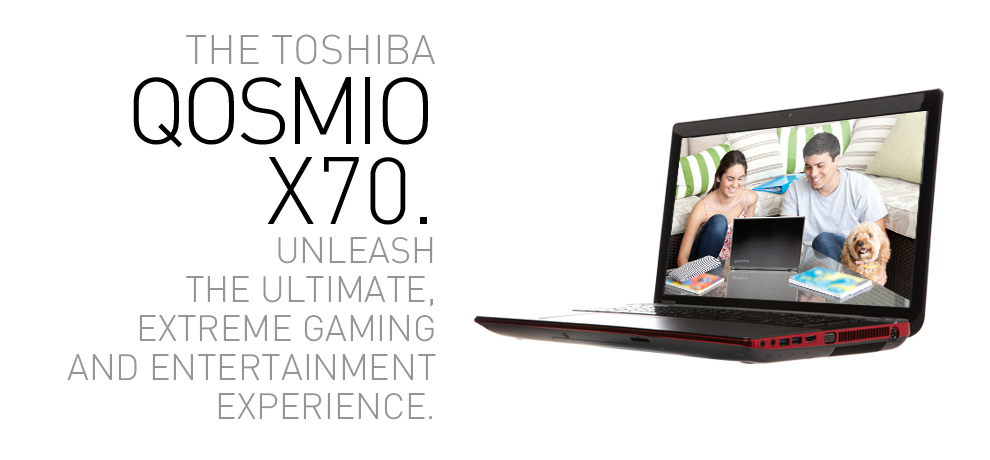 Toshiba Qosmio X70-A00U PSPLTA-00U001 Computer