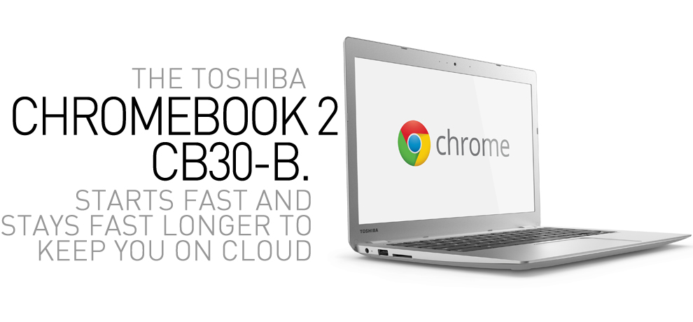 Toshiba Chromebook 2 CB30-B009 PLM02A-009001 Computer