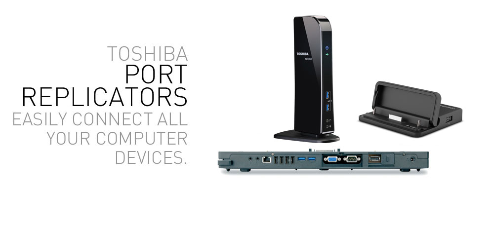 Toshiba Hi-Speed Port Replicator II PA3916A-1PRP Accessory