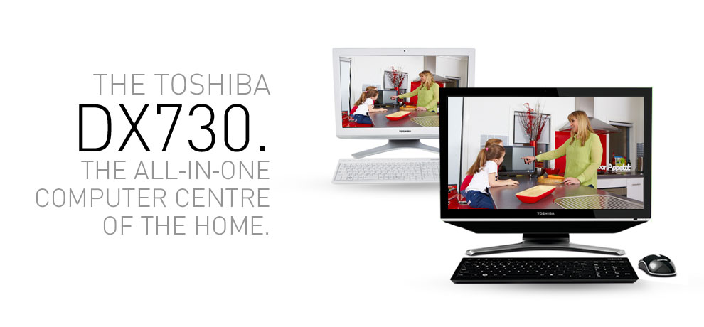 Toshiba All-in-One DX730/00J 23" PQQ13A-00J005 Computer